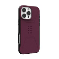 Чохол до мобільного телефона UAG iPhone 16 Pro Max Civilian Magsafe Bordeaux (114445119049)