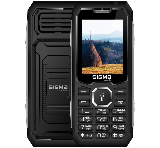 Мобільний телефон Sigma X-style 341 BRO Type-C Black (4827798368411)