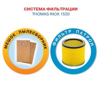 Пилосос Thomas INOX 1530 PRO (786200)