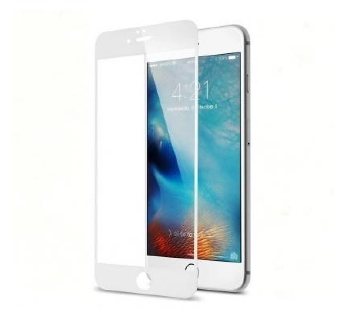 Стекло защитное MakeFuture для Apple iPhone 6 White 3D (MG3D-AI6W)