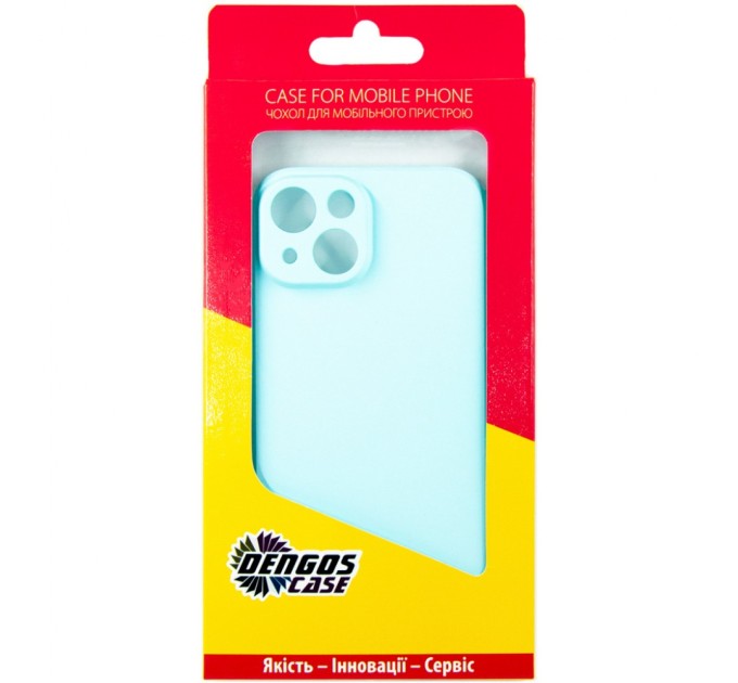 Чохол до мобільного телефона Dengos Soft iPhone 15 (ice blue) (DG-TPU-SOFT-36)