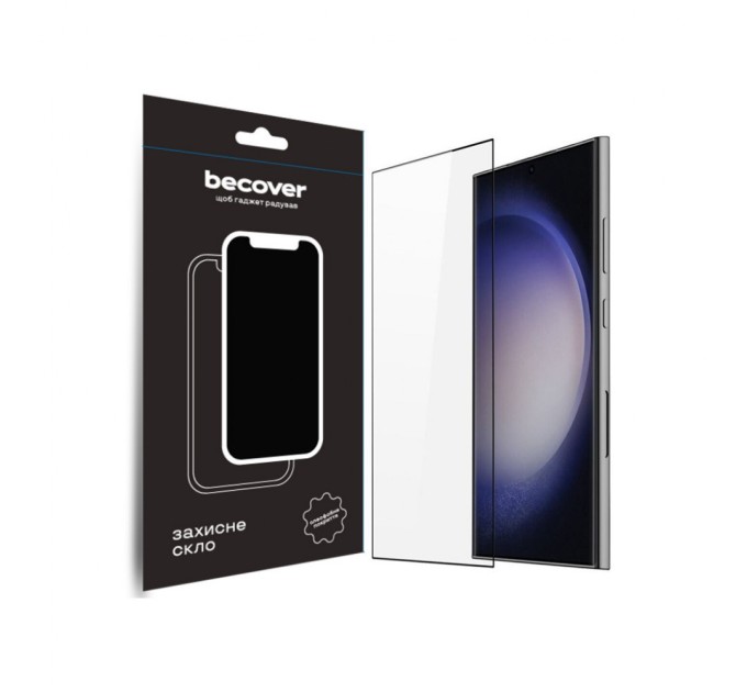 Скло захисне BeCover Samsung Galaxy S24 Ultra SM-S928 Black (711318)