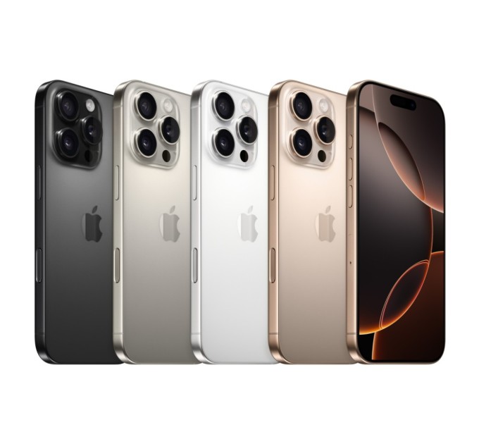 Мобільний телефон Apple iPhone 16 Pro 1TB Black Titanium (MYNR3)