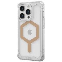 Чохол до мобільного телефона UAG Apple Iphone 15 Pro Plyo Magsafe, Ice/Gold (114286114381)