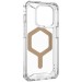 Чохол до мобільного телефона UAG Apple Iphone 15 Pro Plyo Magsafe, Ice/Gold (114286114381)