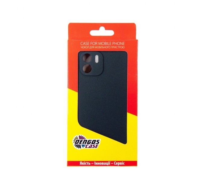 Чохол до мобільного телефона Dengos Carbon Xiaomi Redmi A2 (black) (DG-TPU-CRBN-176)