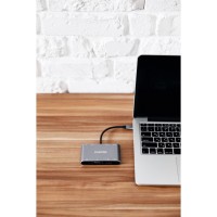 Концентратор Canyon 8-in-1 USB-C (CNS-TDS14)