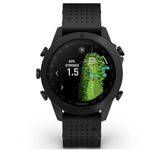 Смарт-годинник Garmin MARQ Golfer Gen 2, Carbon, GPS (010-02722-21)