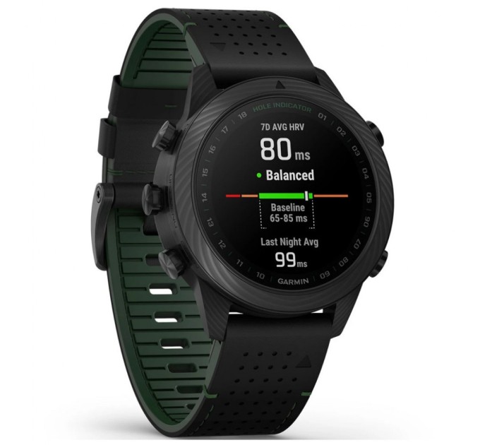 Смарт-годинник Garmin MARQ Golfer Gen 2, Carbon, GPS (010-02722-21)