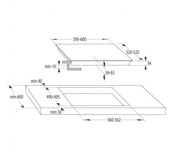 Варочна поверхня Gorenje IT641BSC7 (IT 641 BSC7)