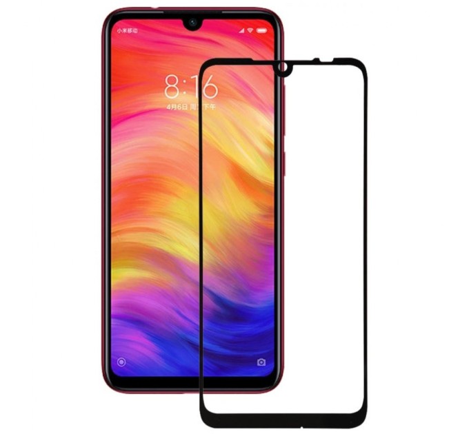 Скло захисне BeCover Xiaomi Redmi Note 7 Black (703189)