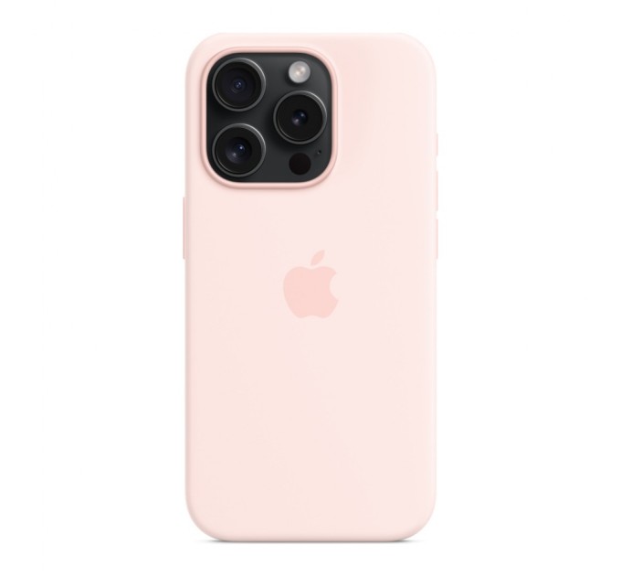 Чохол до мобільного телефона Apple iPhone 15 Pro Silicone Case with MagSafe Light Pink (MT1F3ZM/A)