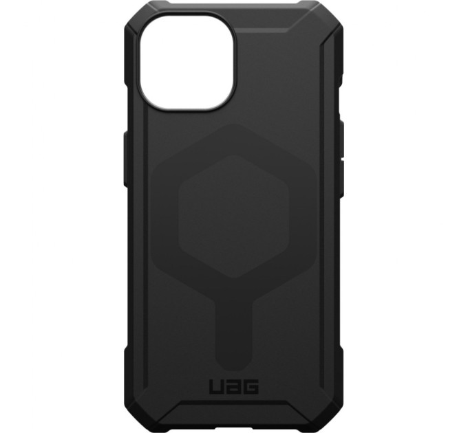 Чохол до мобільного телефона UAG Apple iPhone 15 Essential Armor Magsafe Black (114288114040)