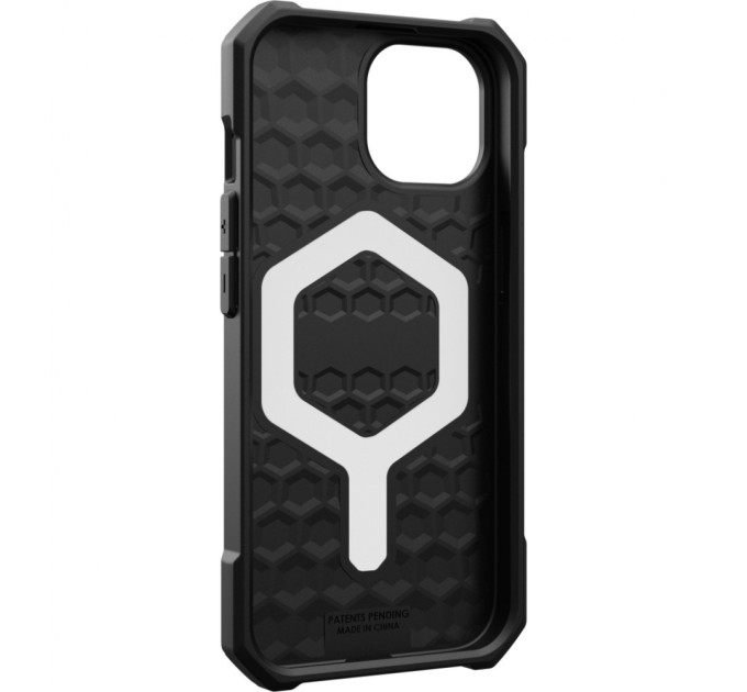 Чохол до мобільного телефона UAG Apple iPhone 15 Essential Armor Magsafe Black (114288114040)