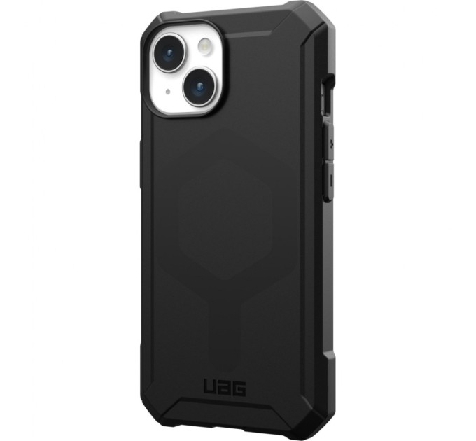 Чохол до мобільного телефона UAG Apple iPhone 15 Essential Armor Magsafe Black (114288114040)