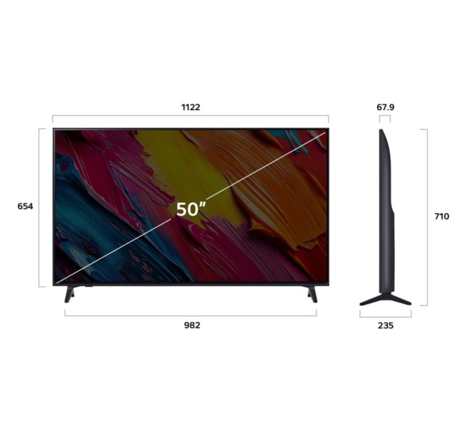 Телевізор LG 50QNED70A6A