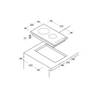 Варочна поверхня Candy CDH 30