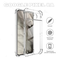 Чохол до мобільного телефона BeCover Anti-Shock Google Pixel 8a Clear (711664)