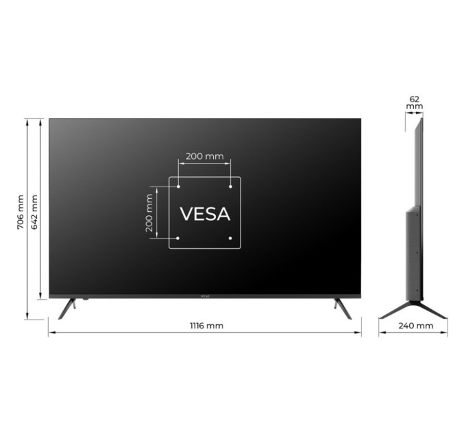 Телевізор Kivi 50U760QB