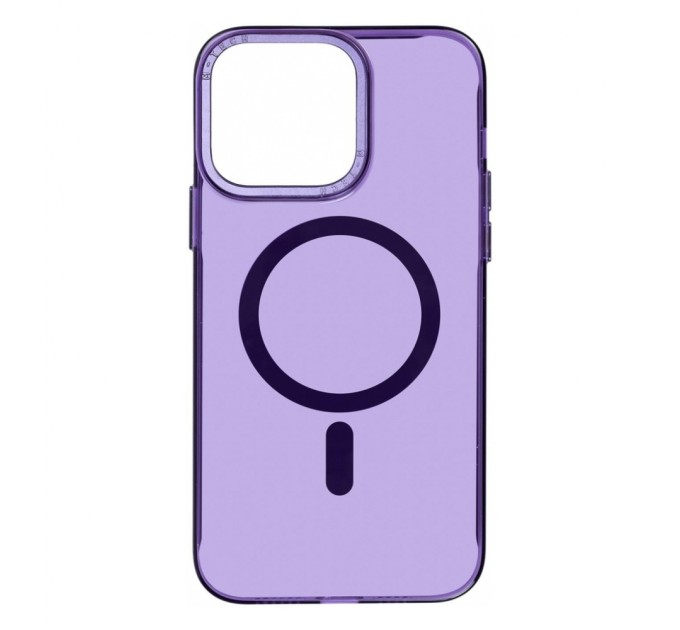 Чохол до мобільного телефона Armorstandart Y23 MagSafe Apple iPhone 14 Pro Transparent Purple (ARM68332)