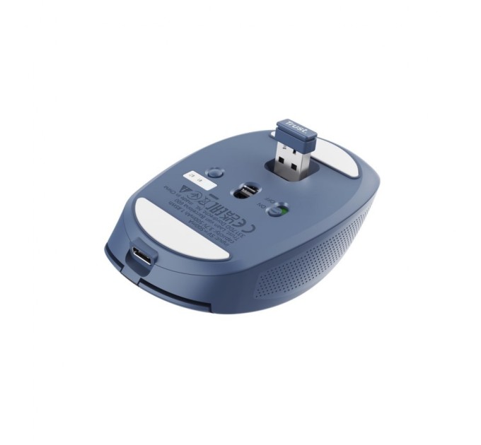 Мишка Trust Ozza compact Bluetooth/Wireless/USB-A Blue (24934)