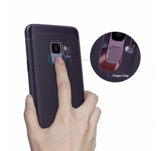 Чохол до мобільного телефона Ringke Onyx Samsung Galaxy S9 Plum Violet (RCS4418)