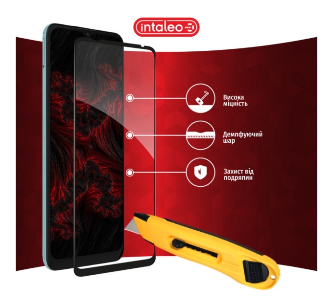 Скло захисне Intaleo Full Glue MOTO E20 (1283126521263)