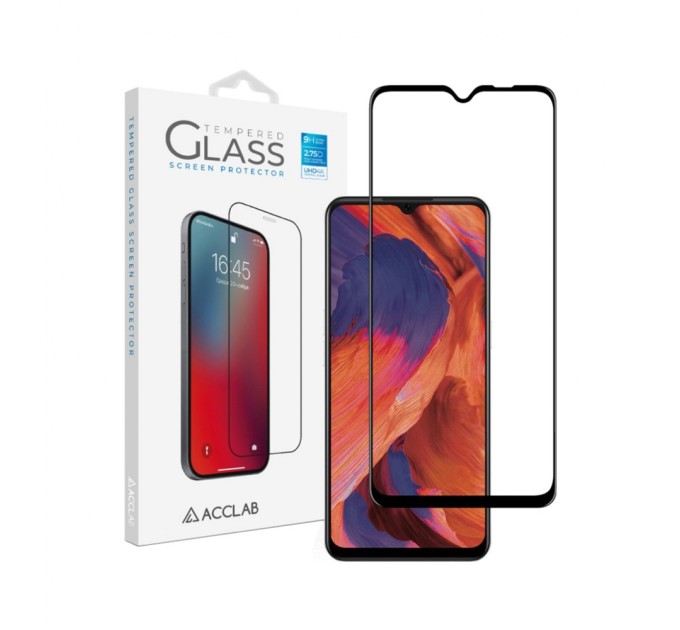 Стекло защитное ACCLAB Full Glue Oppo A73 (1283126511141)