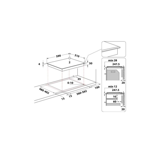 Варочна поверхня Whirlpool WLB1160BF