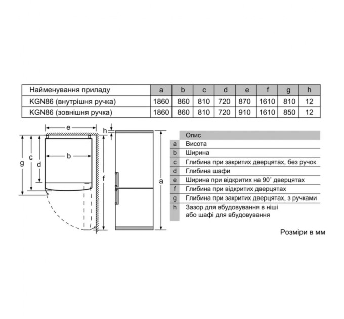 Холодильник Bosch KGN86AI32U