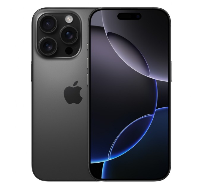 Мобільний телефон Apple iPhone 16 Pro 128GB Black Titanium (MYND3)