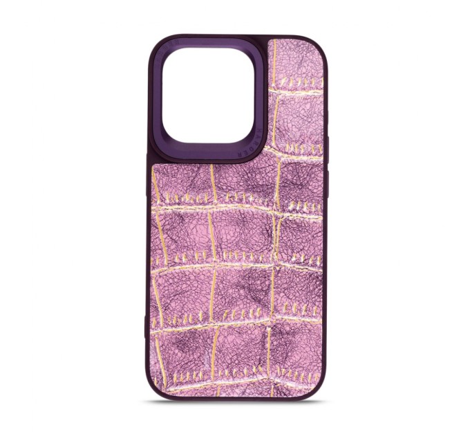 Чохол до мобільного телефона Harder Crocosaur Apple iPhone 15 Pro Purple (ARM76704)