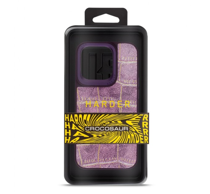 Чохол до мобільного телефона Harder Crocosaur Apple iPhone 15 Pro Purple (ARM76704)