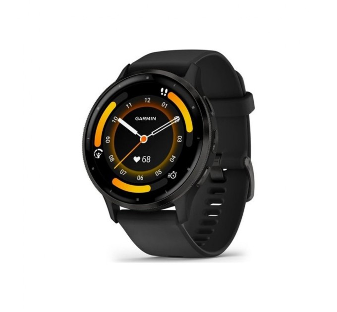 Смарт-годинник Garmin Venu 3, Black + Slate, GPS (010-02784-01)