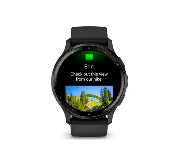 Смарт-годинник Garmin Venu 3, Black + Slate, GPS (010-02784-01)