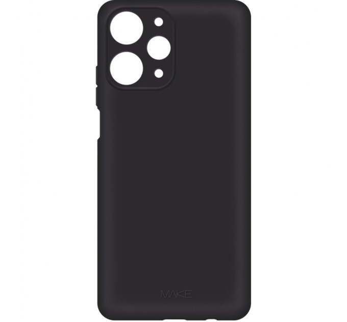 Чохол до мобільного телефона MAKE Xiaomi Redmi 12 Skin Black (MCS-XR12BK)