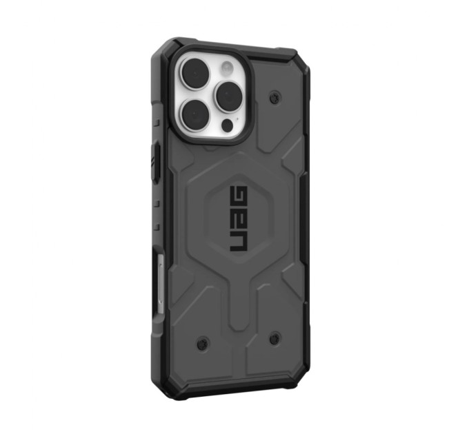 Чохол до мобільного телефона UAG iPhone 16 Pro Max Pathfinder Magsafe Silver (114469113333)