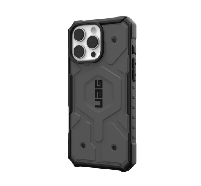 Чохол до мобільного телефона UAG iPhone 16 Pro Max Pathfinder Magsafe Silver (114469113333)