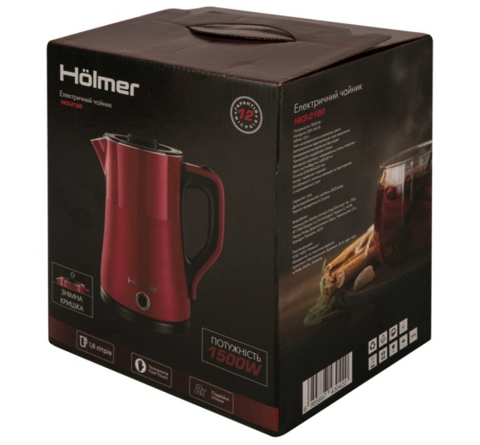 Електрочайник Hölmer HKS-218R