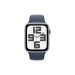 Смарт-годинник Apple Watch SE 2023 GPS 44mm Silver Aluminium Case with Storm Blue Sport Band - M/L (MREE3QP/A)