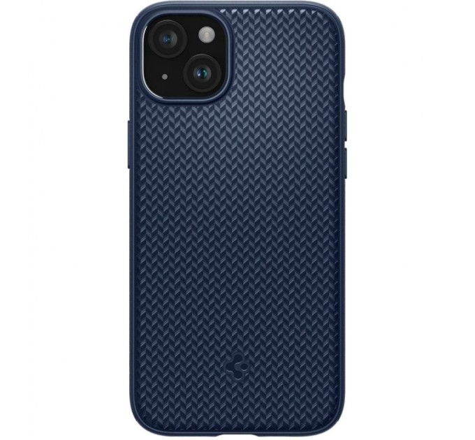 Чохол до мобільного телефона Spigen Apple iPhone 15 Plus Mag Armor MagFit Navy Blue (ACS06672)