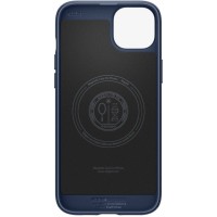 Чохол до мобільного телефона Spigen Apple iPhone 15 Plus Mag Armor MagFit Navy Blue (ACS06672)