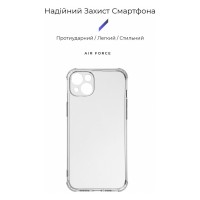 Чохол до мобільного телефона Armorstandart Панель ArmorStandart Air Force для Apple iPhone 15 Plus Camera cover Transparent (ARM70846) (ARM70846)