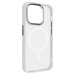 Чохол до мобільного телефона Armorstandart Unit MagSafe Apple iPhone 15 Pro Matte Clear Silver (ARM69349)