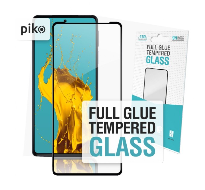 Стекло защитное Piko Full Glue MOTO EDGE 30 Pro 5G (1283126528583)