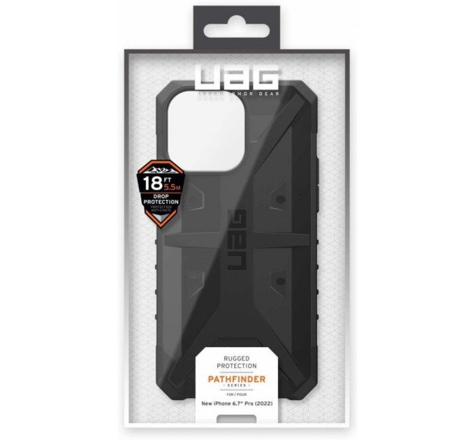 Чохол до мобільного телефона UAG Apple iPhone 14 Pro Max Pathfinder, Black (114063114040)