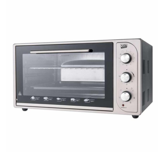 Електропіч Ventolux NIKA 45 (BK/X) 2G