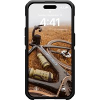 Чохол до мобільного телефона UAG Apple iPhone 15 Pro Metropolis LT Magsafe, Kevlar Black (114277113940)