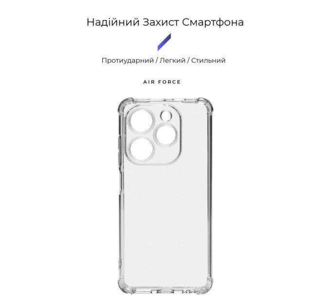 Чохол до мобільного телефона Armorstandart Air Force Tecno Spark Go 2024 (BG6) Camera cover Transparent (ARM73806)