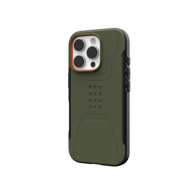 Чохол до мобільного телефона UAG iPhone 16 Pro Civilian Magsafe Olive Drab (114444117272)